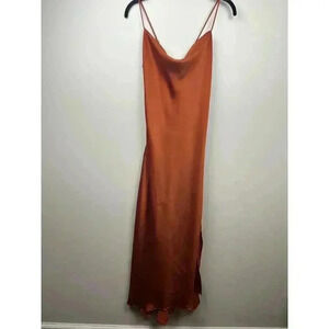 ASTR The Label Copper Gaia Dress - size Large